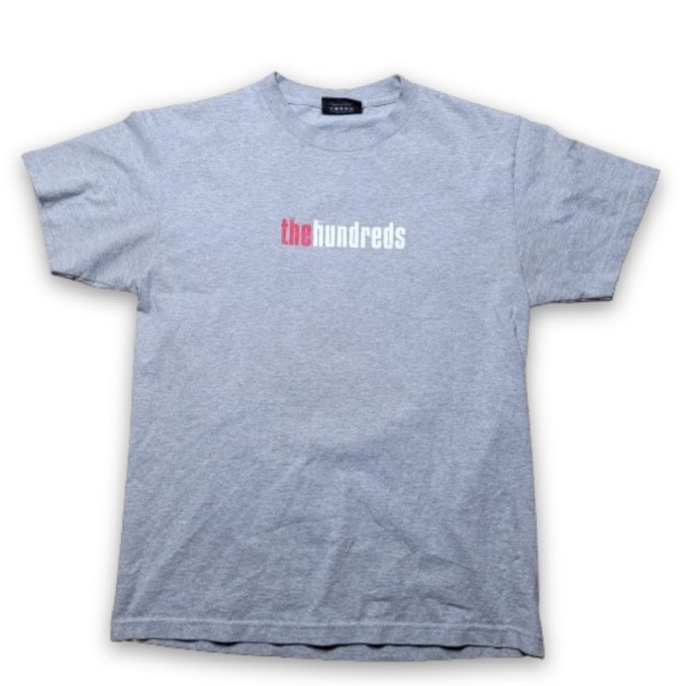 The Hundreds Gray Logo Tshirt | Medium